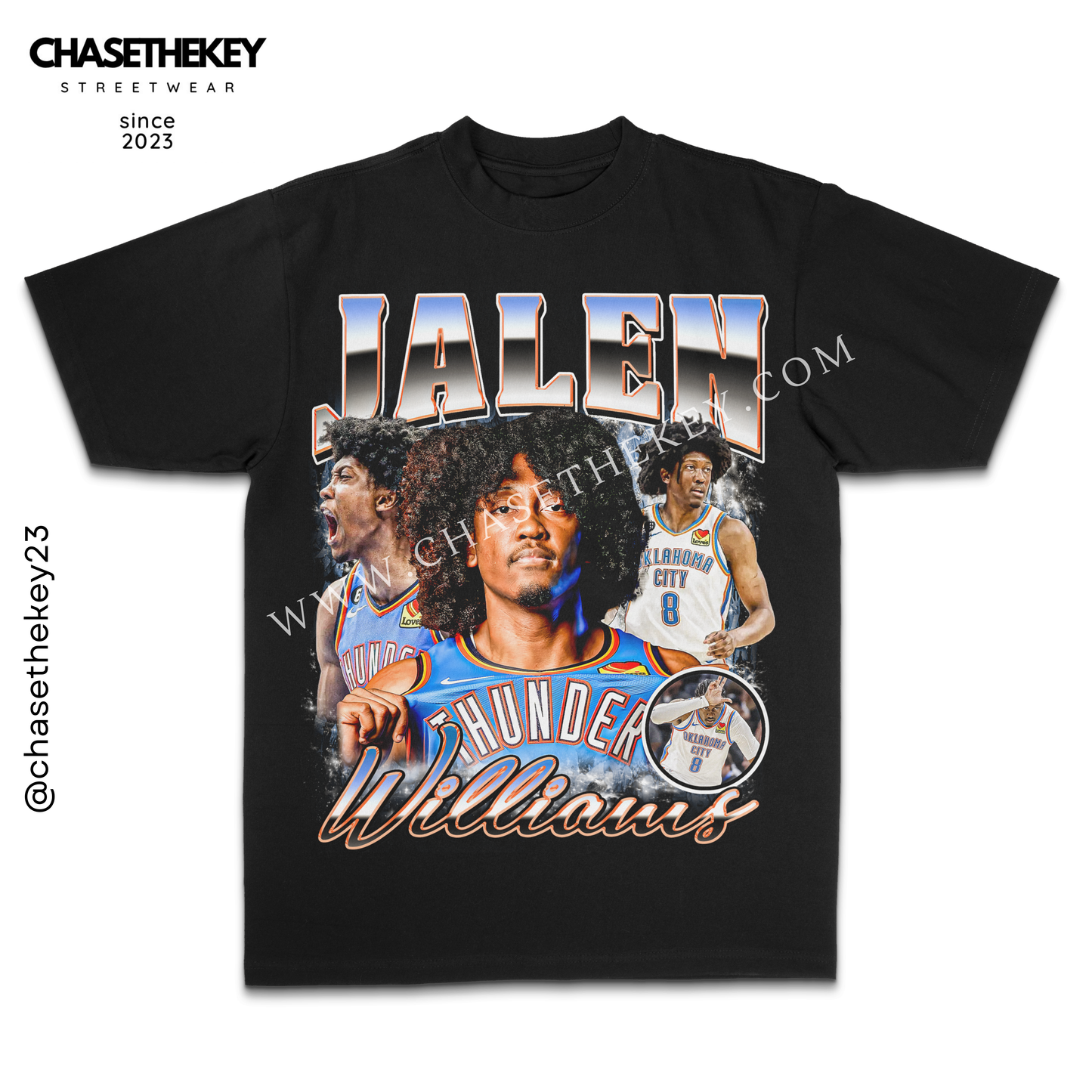 Jalen Williams Oklahoma City Thunder t-shirt for NBA fans