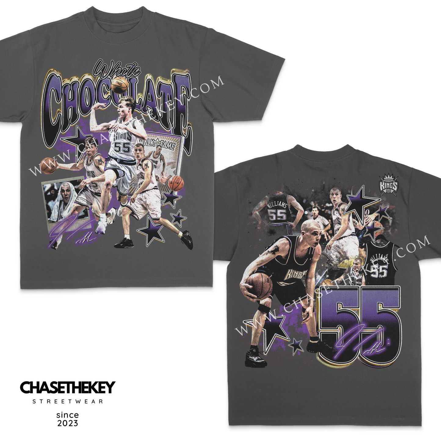 Jason Williams "White Chocolate" Sacramento Kings T-Shirt