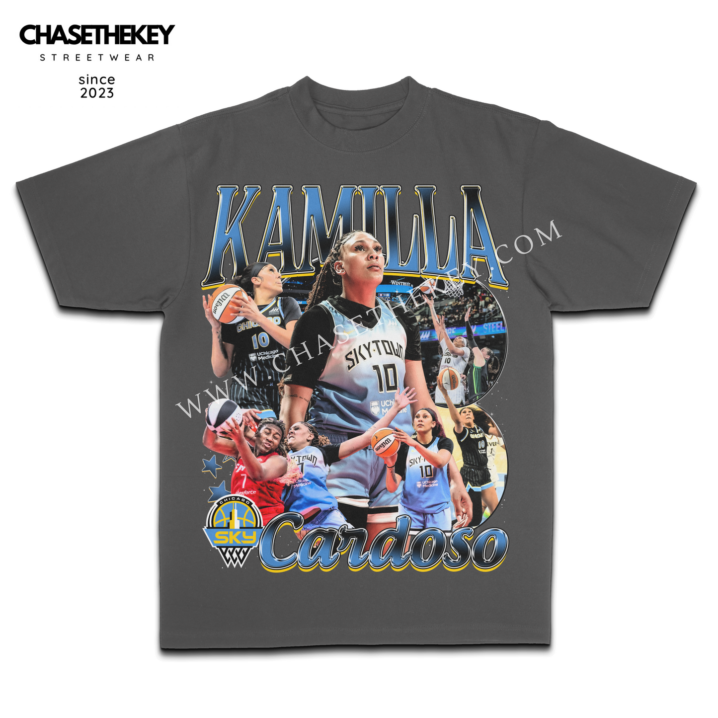 Kamilla Cardoso Chicago Sky T-shirt for WNBA fans