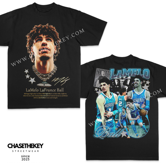 LaMelo LaFrance Ball Charlotte Hornets T-Shirt