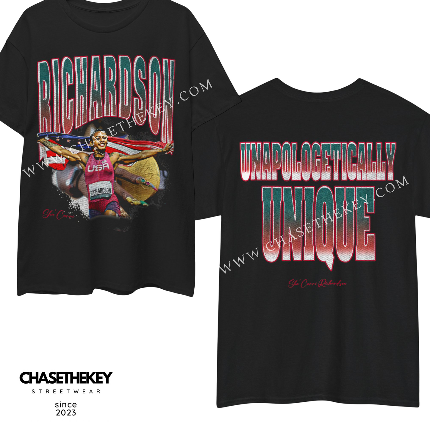 Sha'Carri Richardson "Unapologetically Unique" Shirt