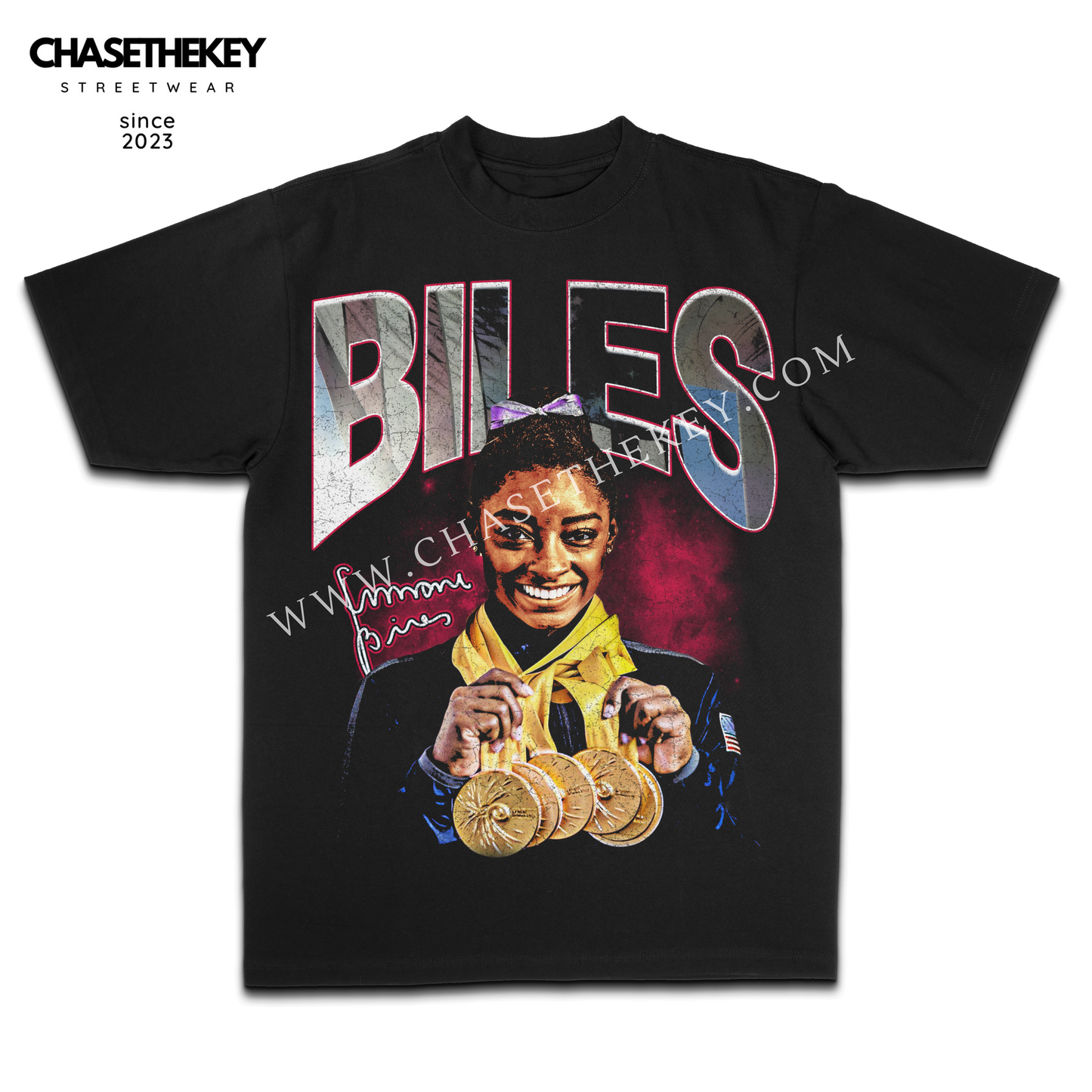 Simone Biles Olympic Medals T-Shirt