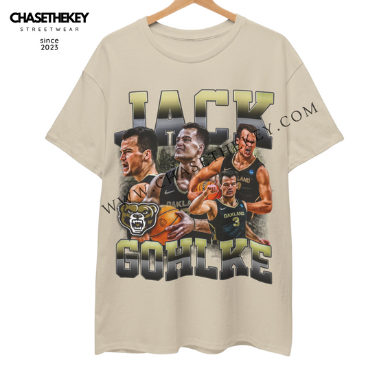 Jack Gohlke Oakland Golden Grizzlies Shirt
