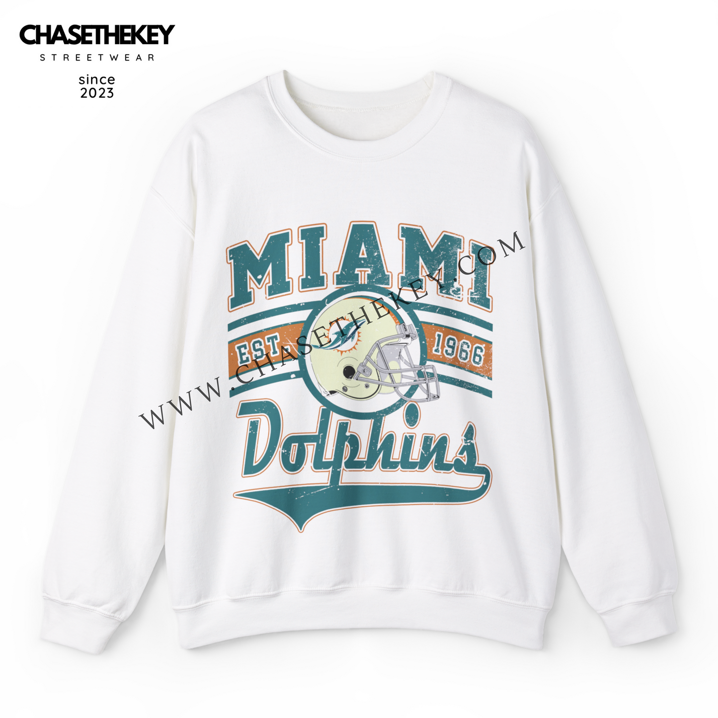 Miami Dolphins Crewneck Sweatshirt