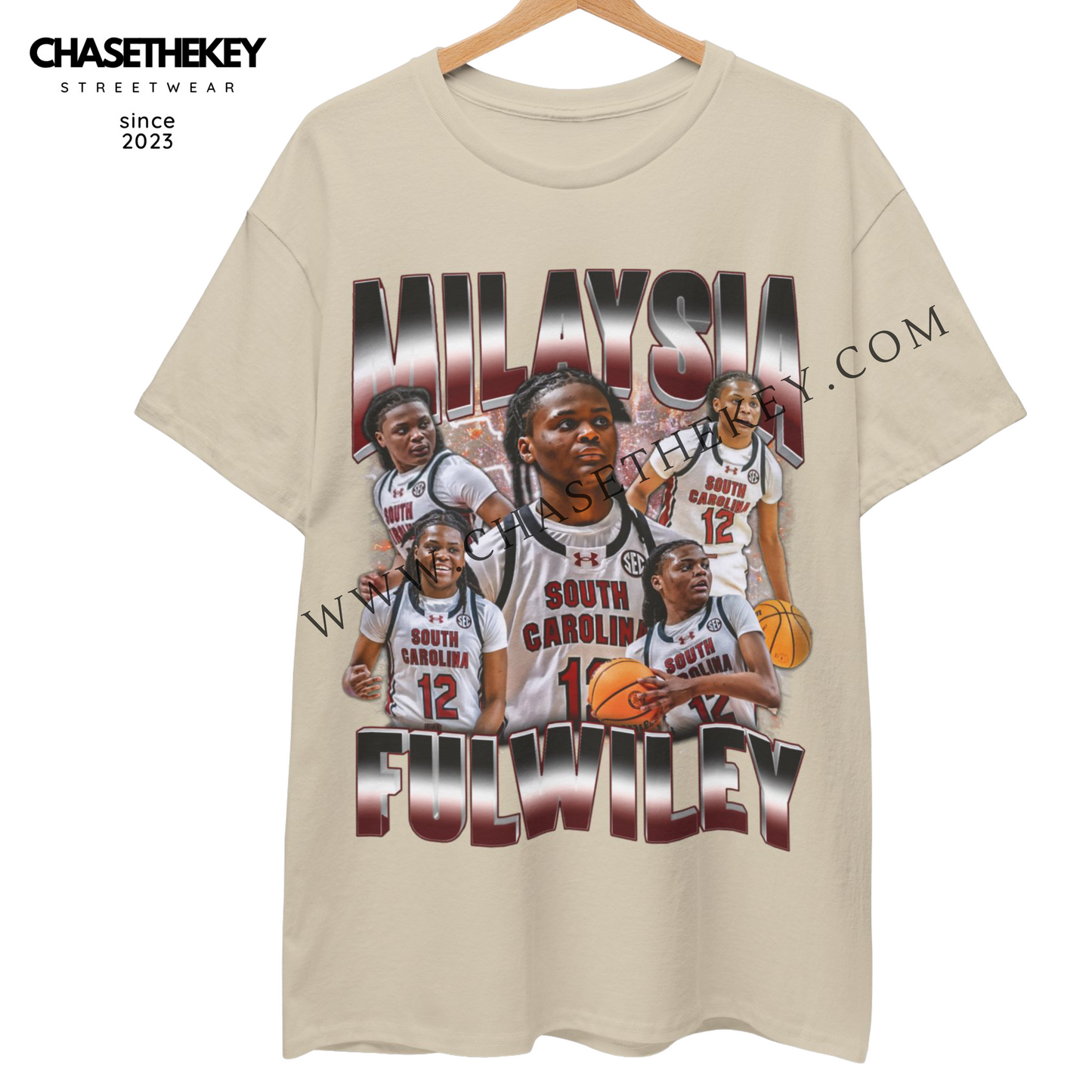 Milaysia Fulwiley South Carolina Gamecocks basketball shirt