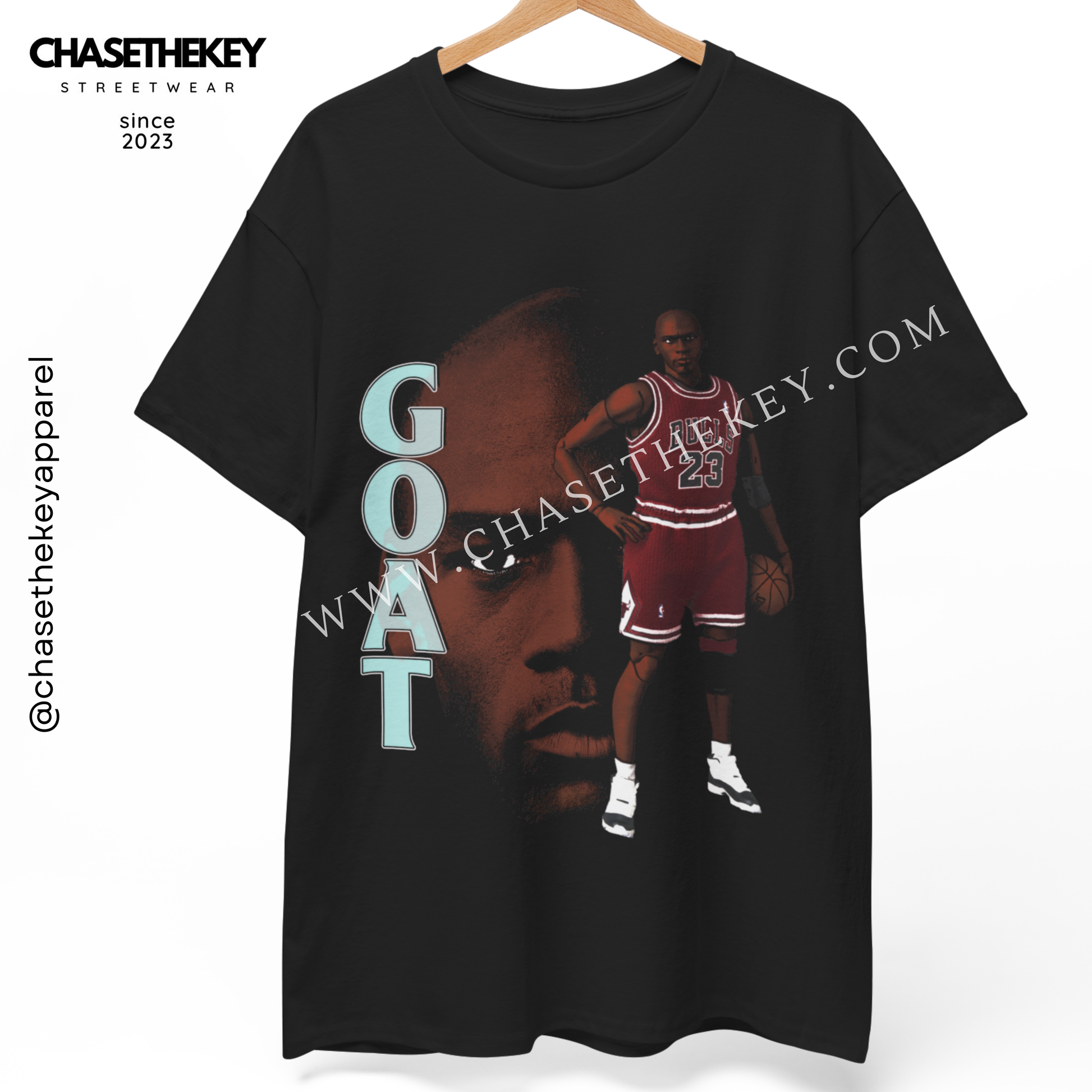 Michael Jordan Greatest of All Time basketball tee