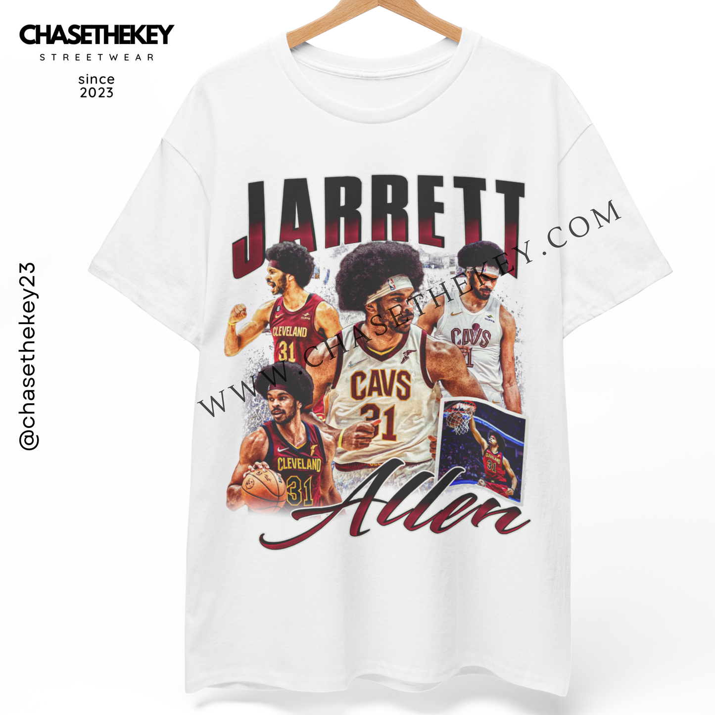 Jarrett Allen Cleveland Cavaliers Shirt celebrating his impact on the team.