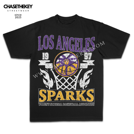 Official Los Angeles Sparks basketball team T-shirt