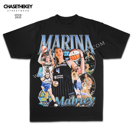 Marina Mabrey Chicago Sky T-shirt for WNBA fans