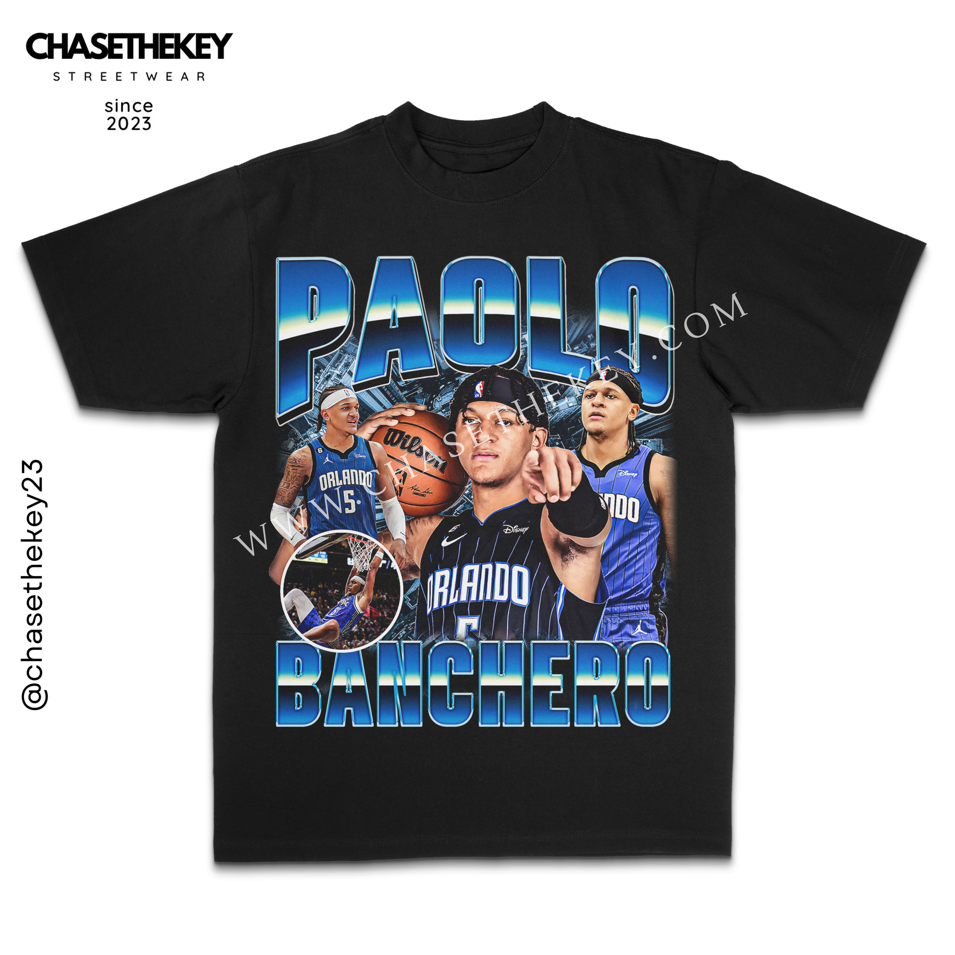 Paolo Banchero Orlando Magic t-shirt for NBA fans