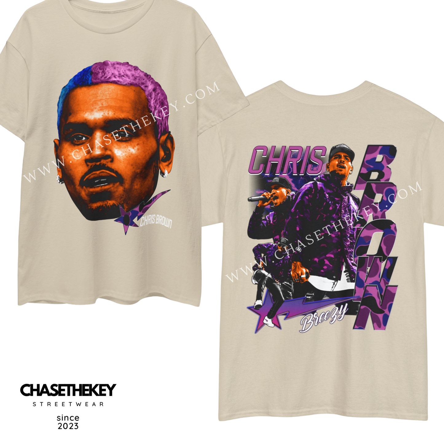 Chris Brown Big Face Shirt