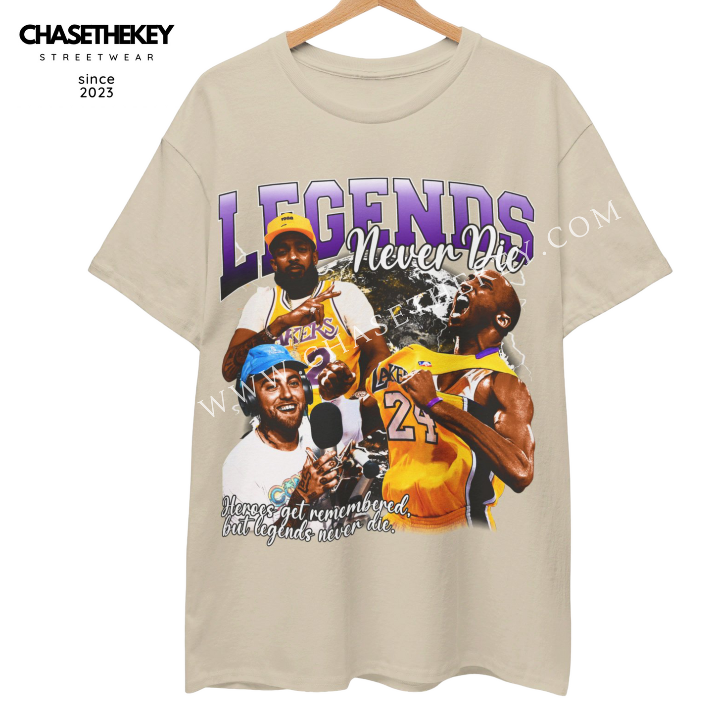 Legends Never Die Shirt | Kobe Bryant, Mac Miller, Nipsey Hussle