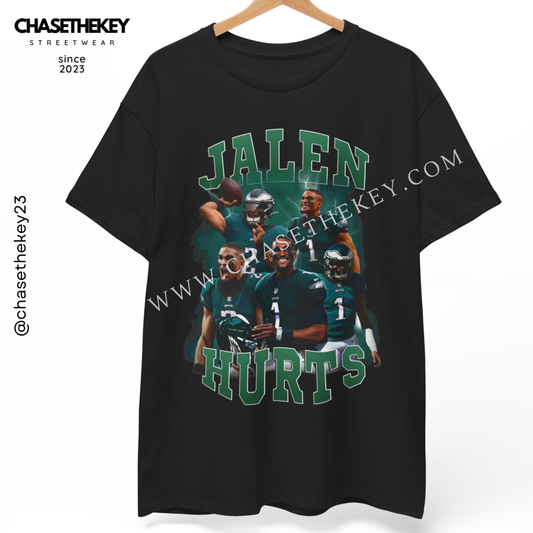 Jalen Hurts Philadelphia Eagles t-shirt for NFL fans