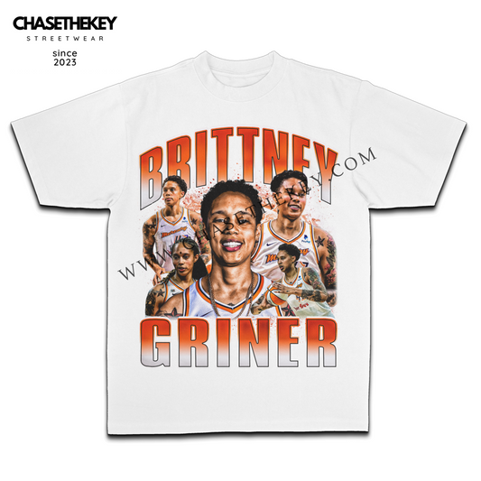 Brittney Griner Phoenix Mercury Shirt celebrating her talent and impact.