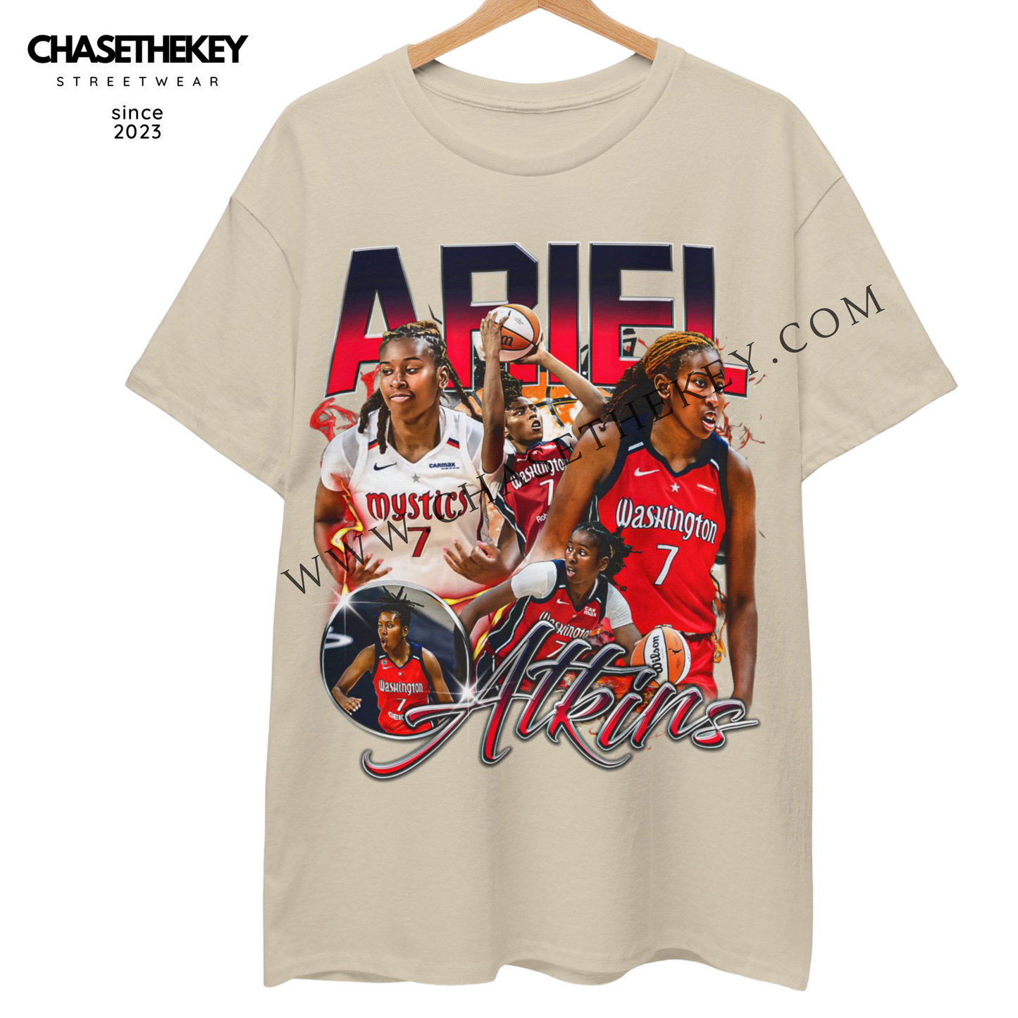 Ariel Atkins Washington Mystics Shirt