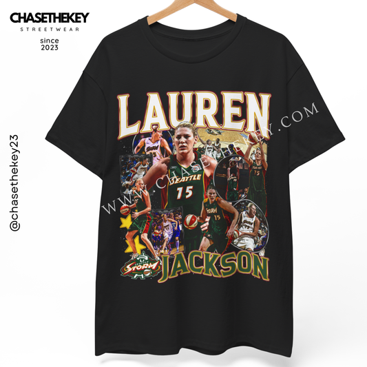 Lauren Jackson Seattle Storm T-shirt for WNBA fans