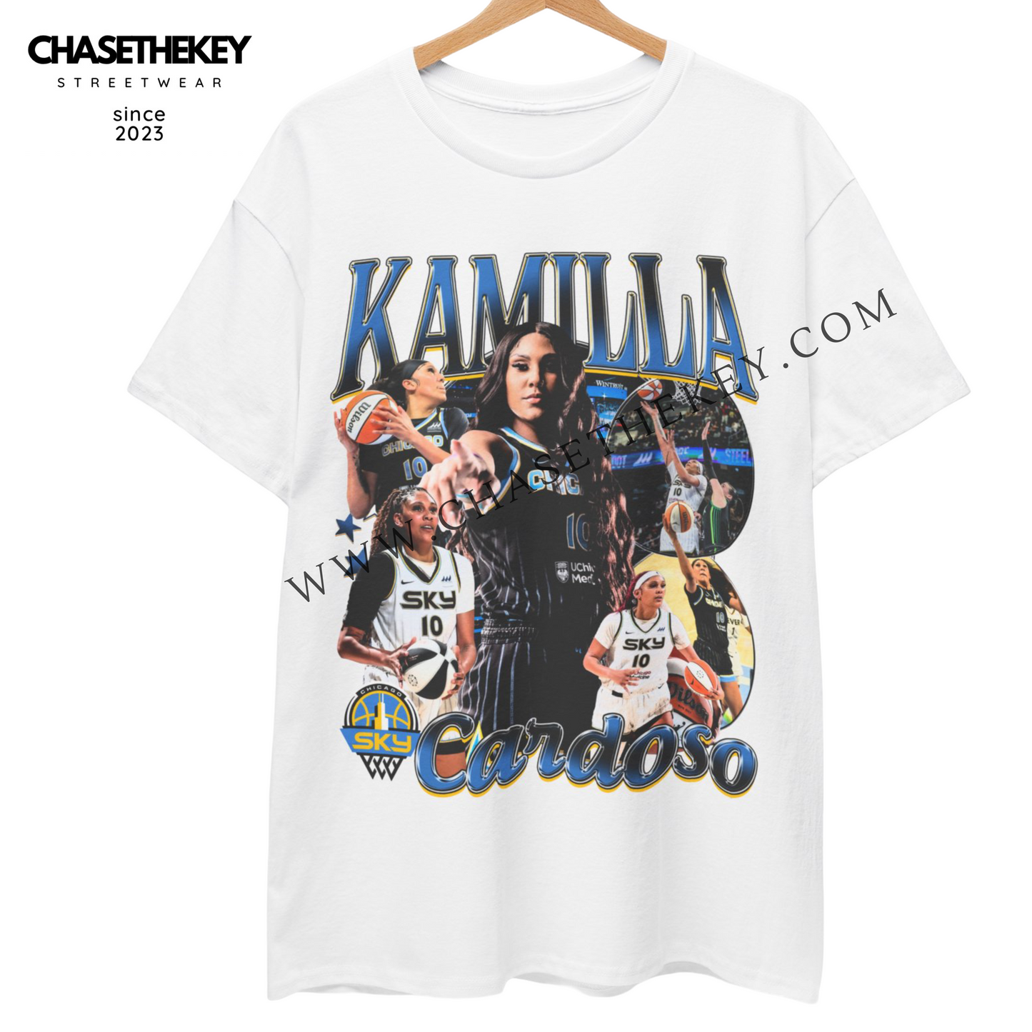 Kamilla Cardoso Chicago Sky T-shirt for WNBA fans