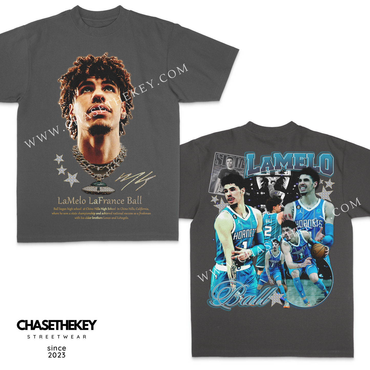 LaMelo LaFrance Ball Charlotte Hornets T-Shirt