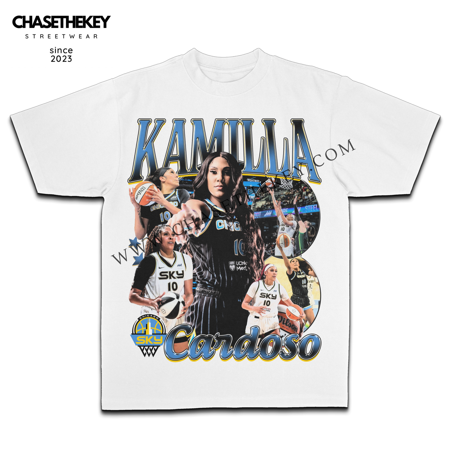 Kamilla Cardoso Chicago Sky T-shirt for WNBA fans