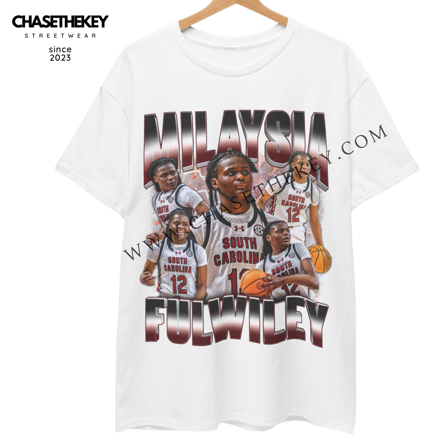 Milaysia Fulwiley South Carolina Gamecocks basketball shirt