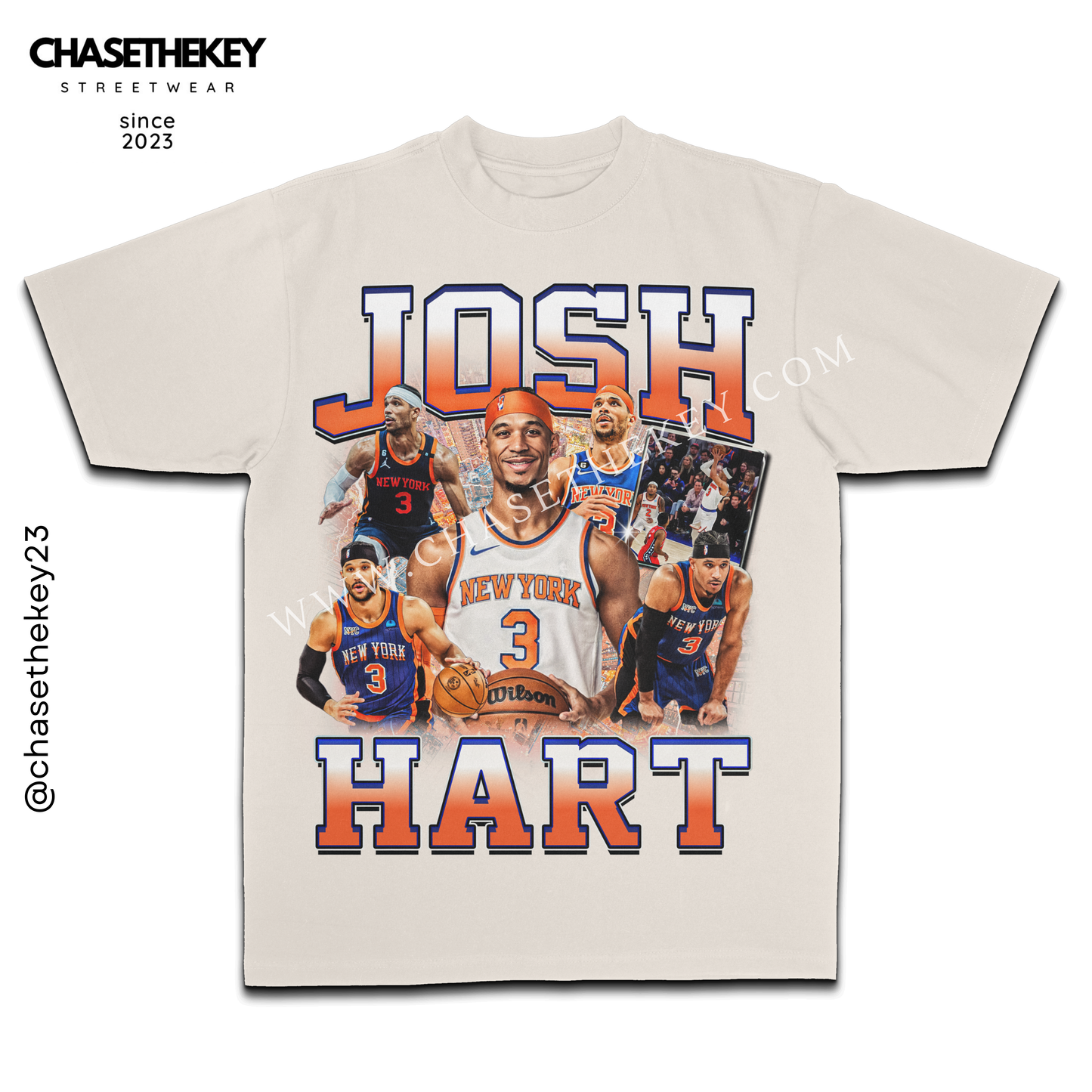 Josh Hart New York Knicks basketball shirt