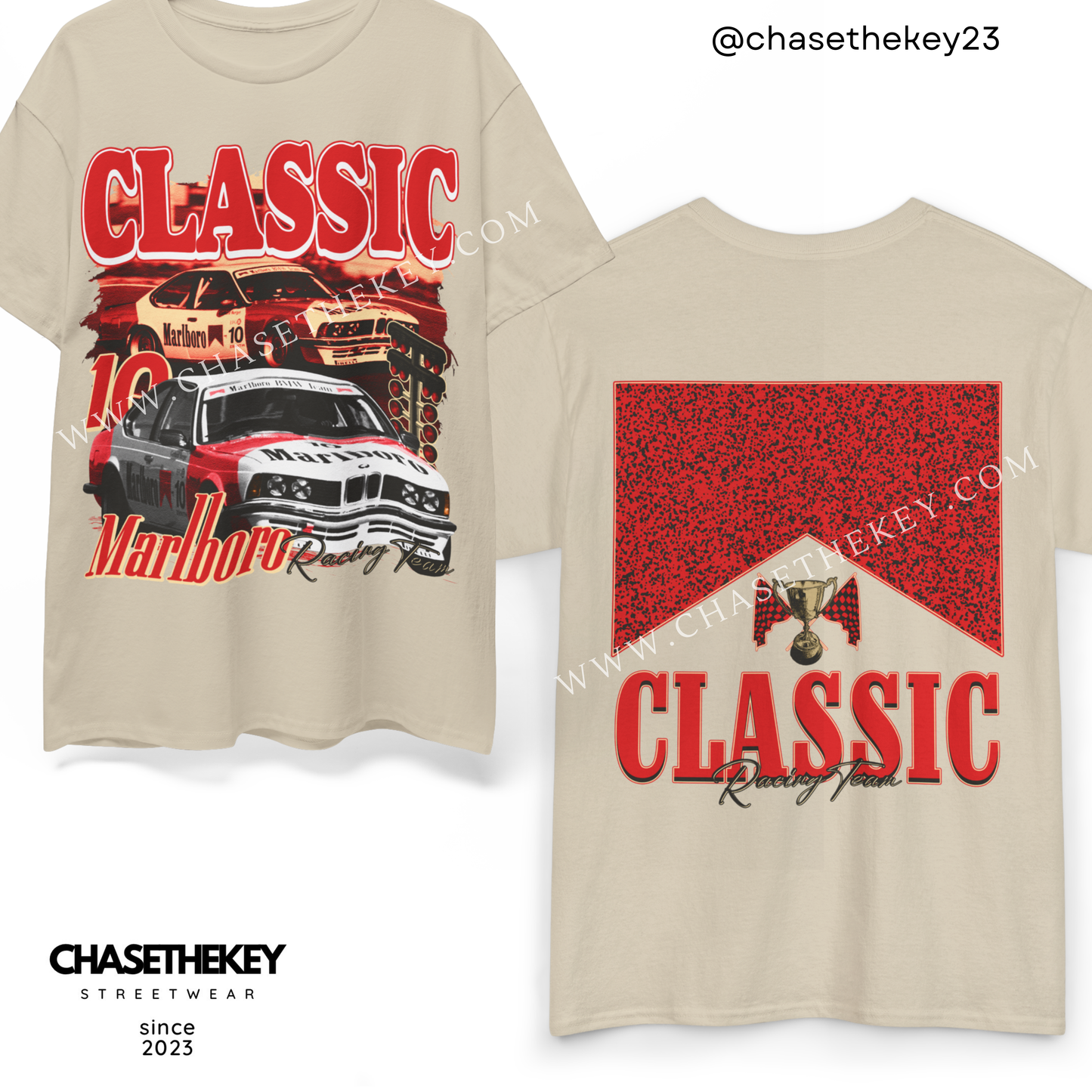 Marlboro Racing team motorsport graphic tee