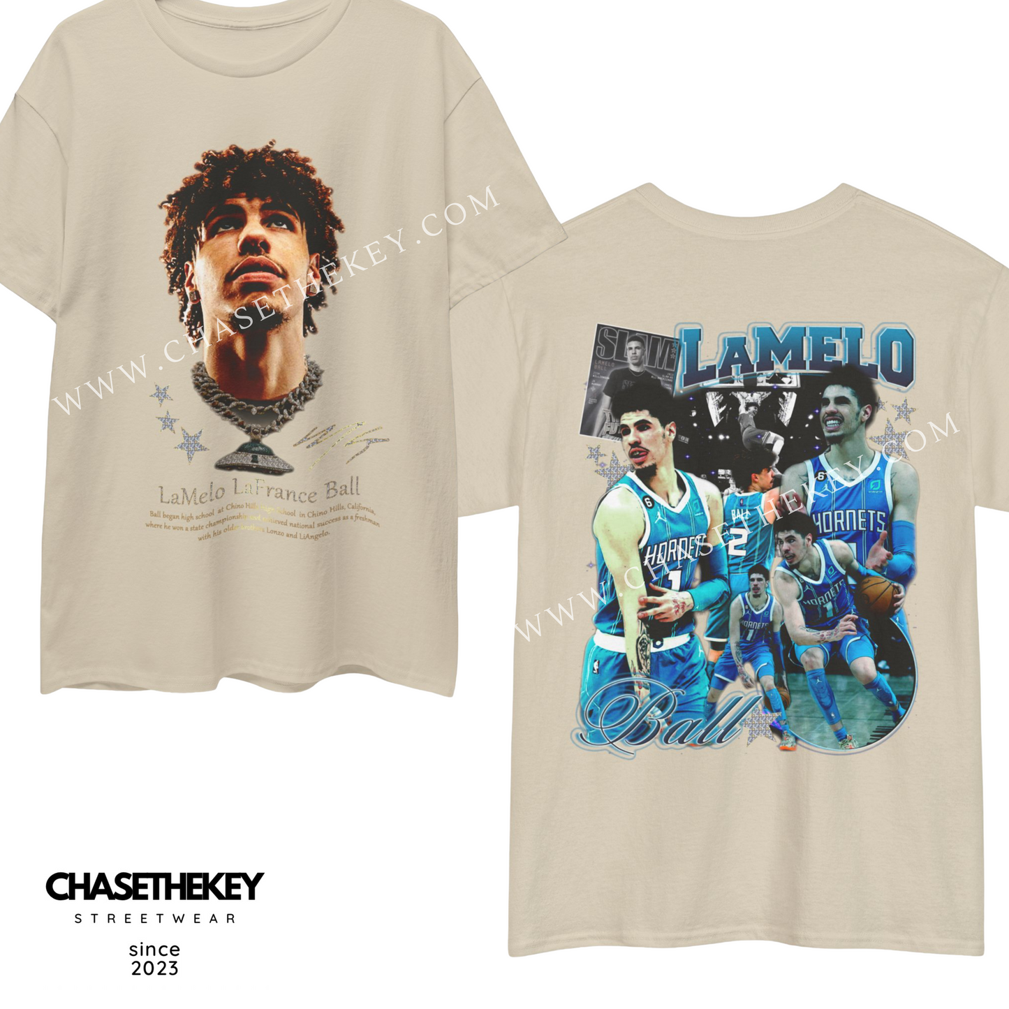 LaMelo LaFrance Ball Charlotte Hornets T-shirt for NBA fans