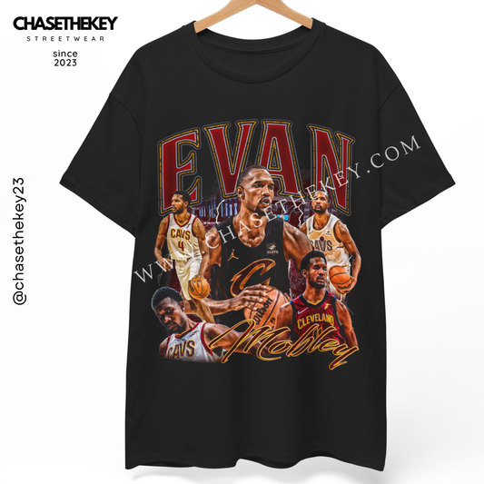 Evan Mobley Cleveland Cavaliers Shirt celebrating the rising star.