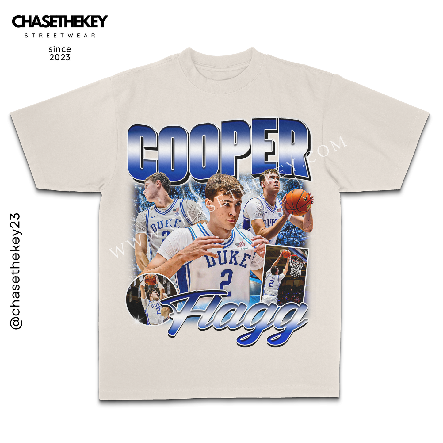 Cooper Flagg Duke t-shirt for Blue Devils fans