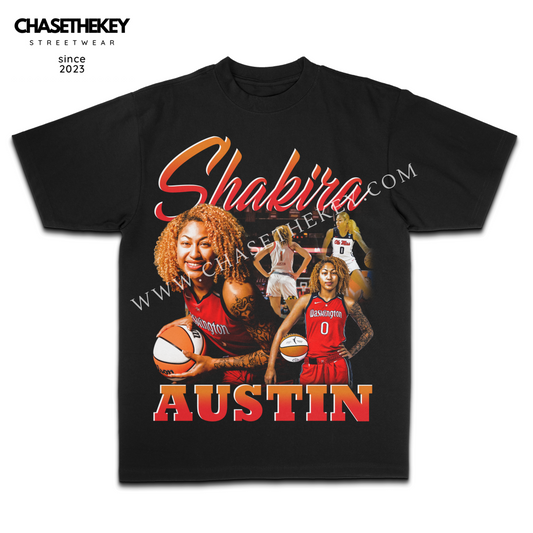 Shakira Austin Washington Mystics T-Shirt