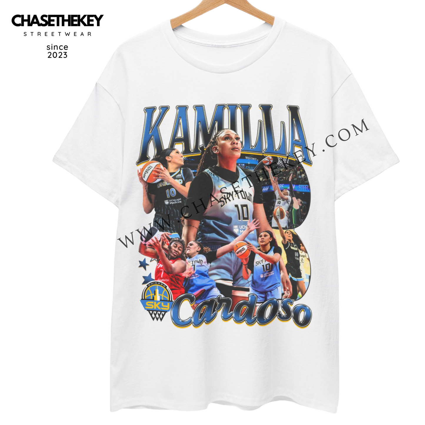 Kamilla Cardoso Chicago Sky T-shirt for WNBA fans