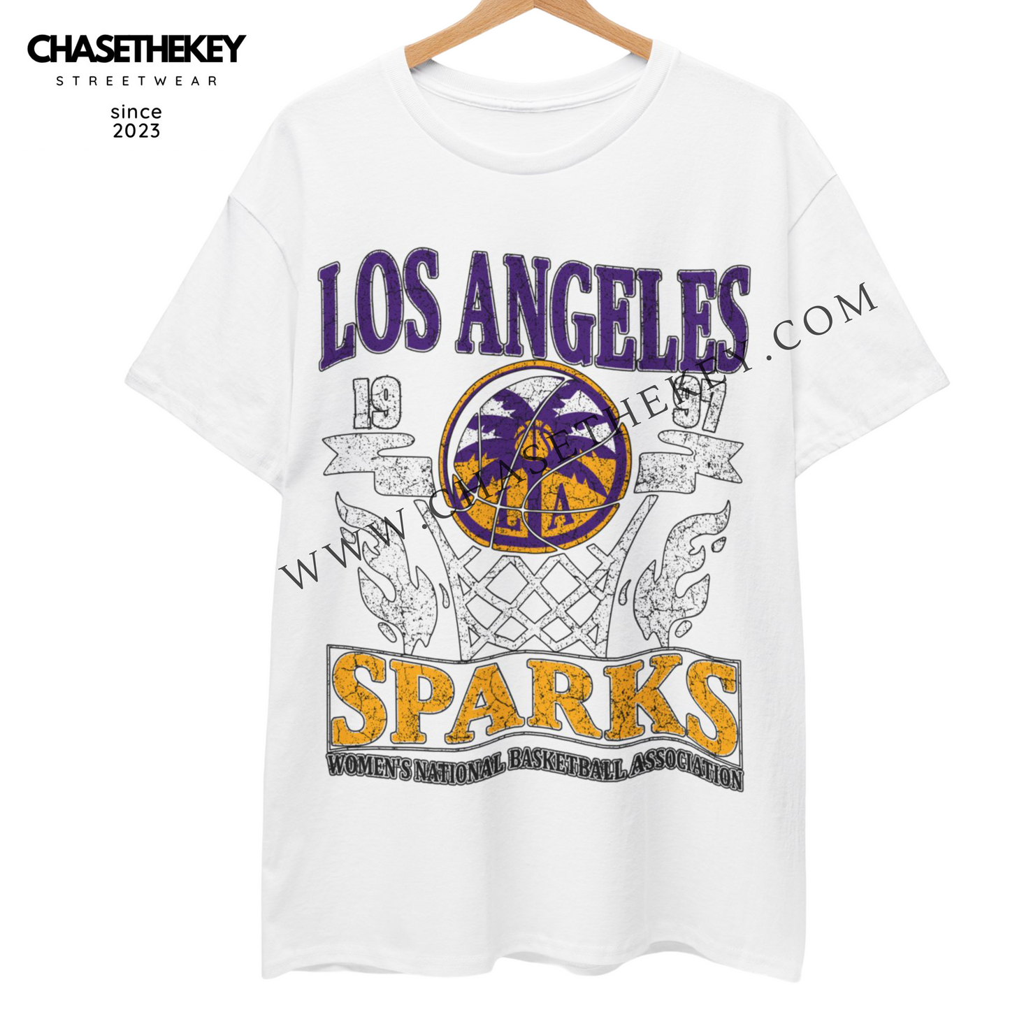 Official Los Angeles Sparks basketball team T-shirt