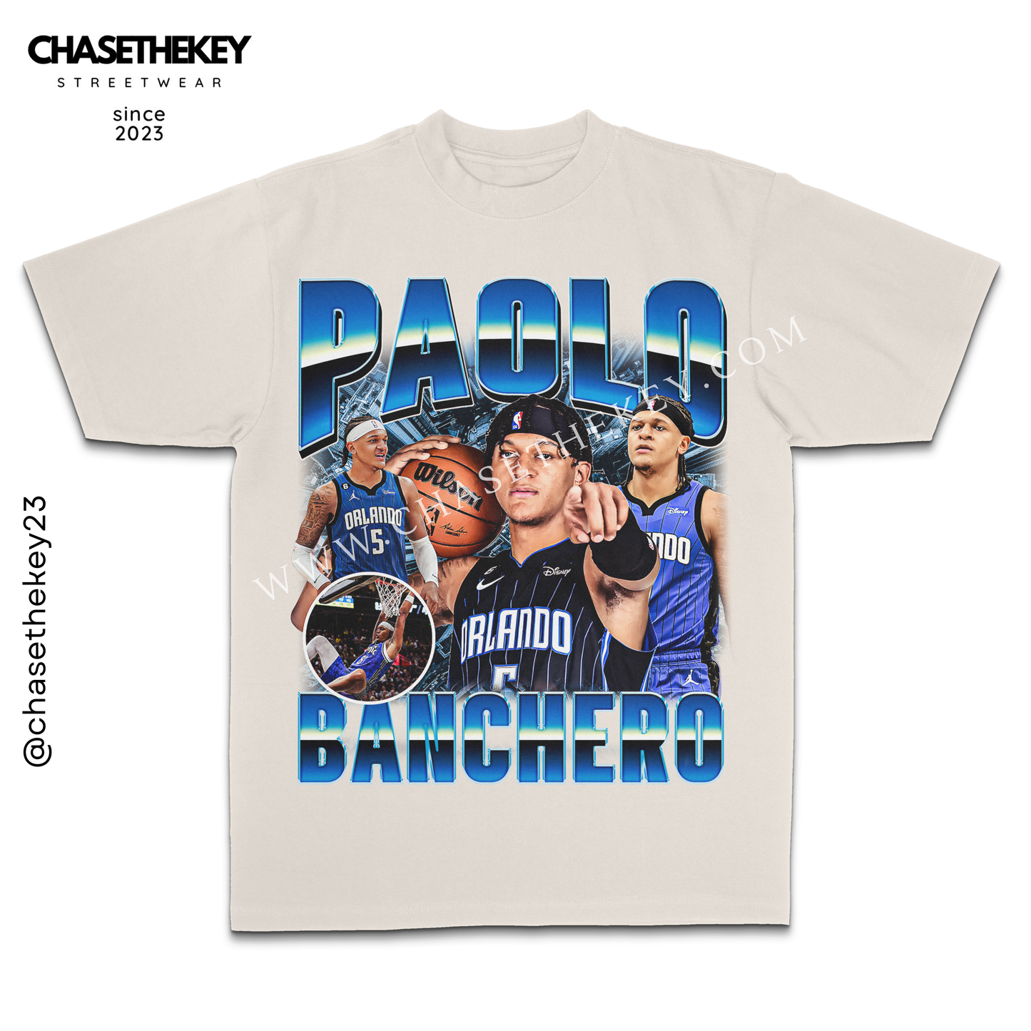 Paolo Banchero Orlando Magic t-shirt for NBA fans