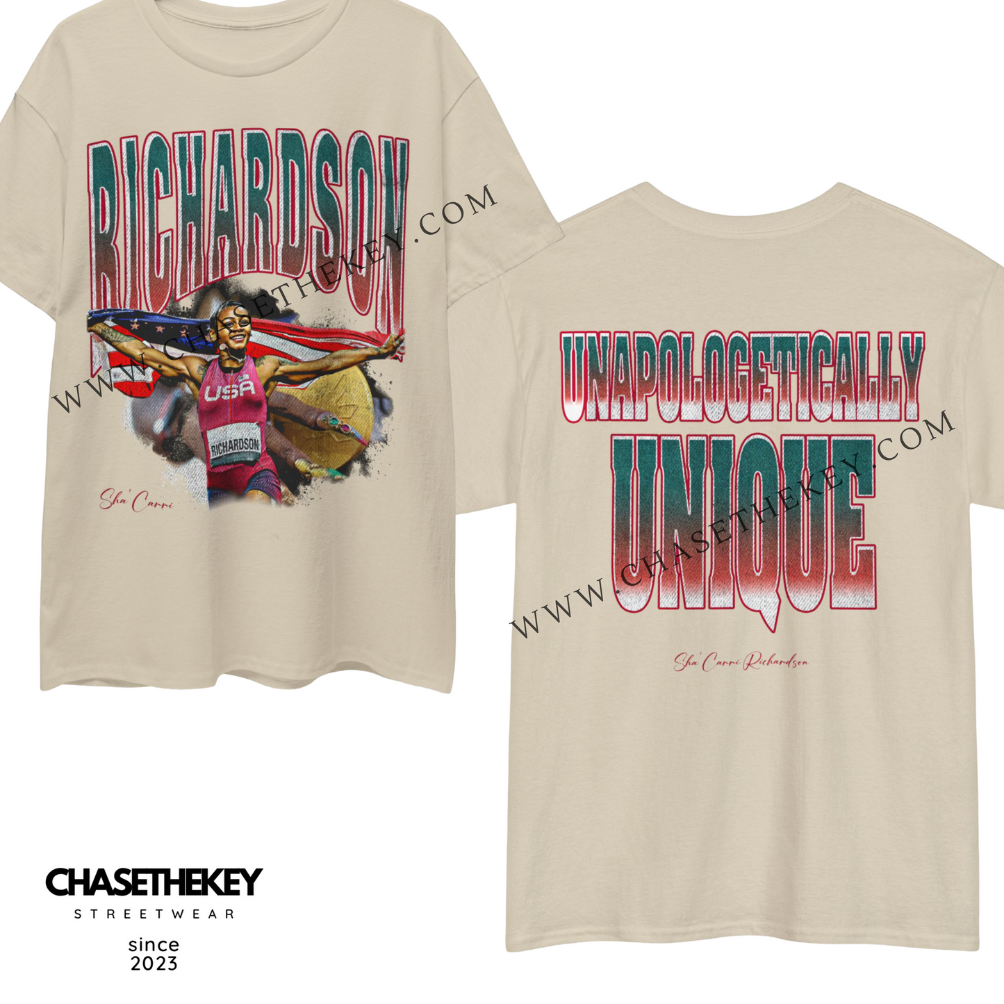 Sha'Carri Richardson "Unapologetically Unique" Shirt