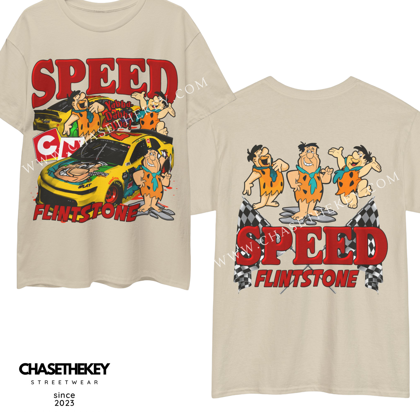 The Flintstones Nascar Shirt