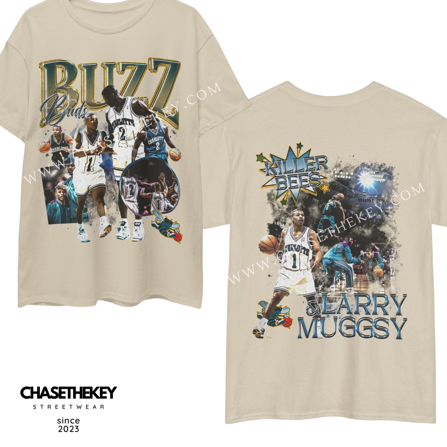 Buzz City Muggsy Bogues & Larry Johnson Shirt