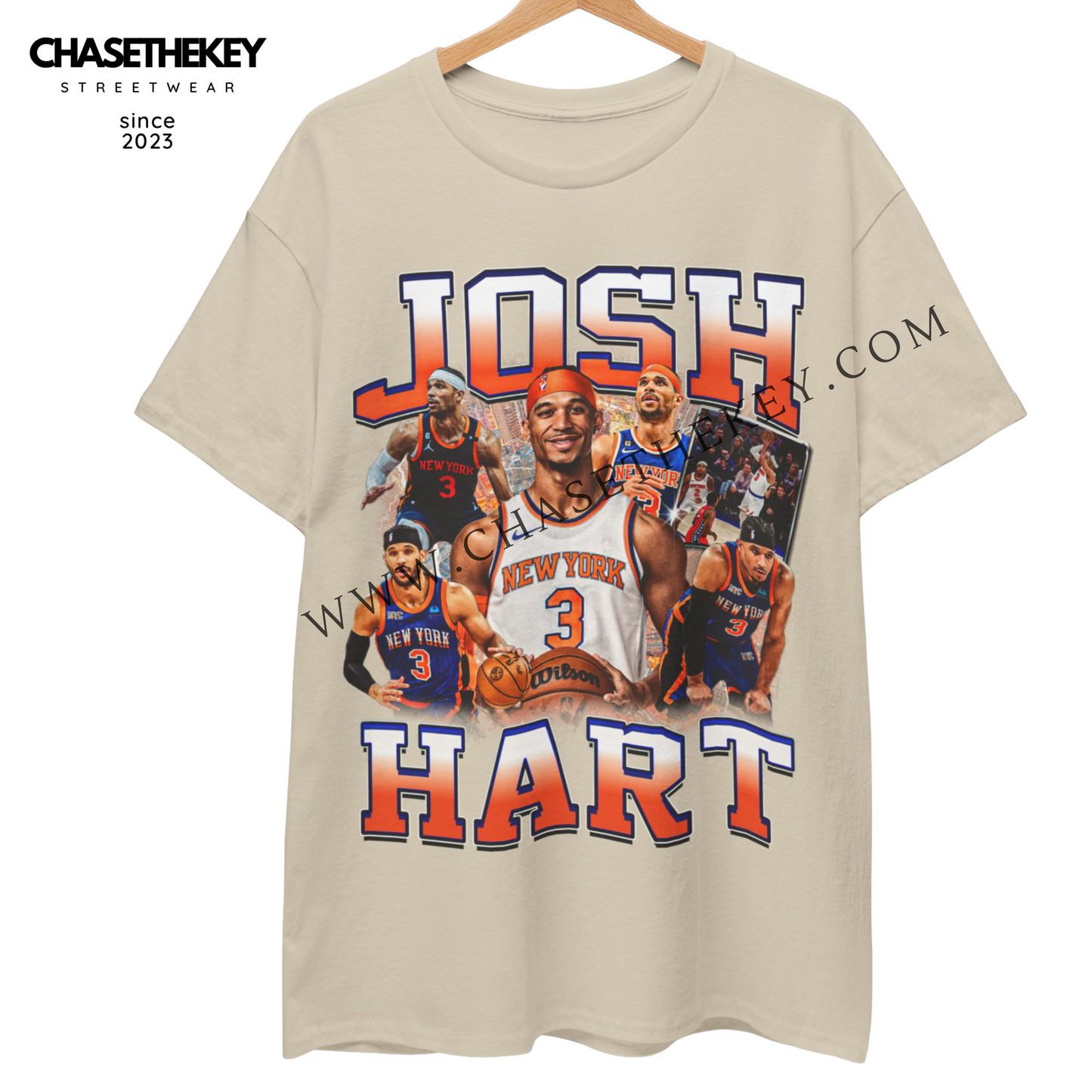 Josh Hart New York Knicks basketball shirt