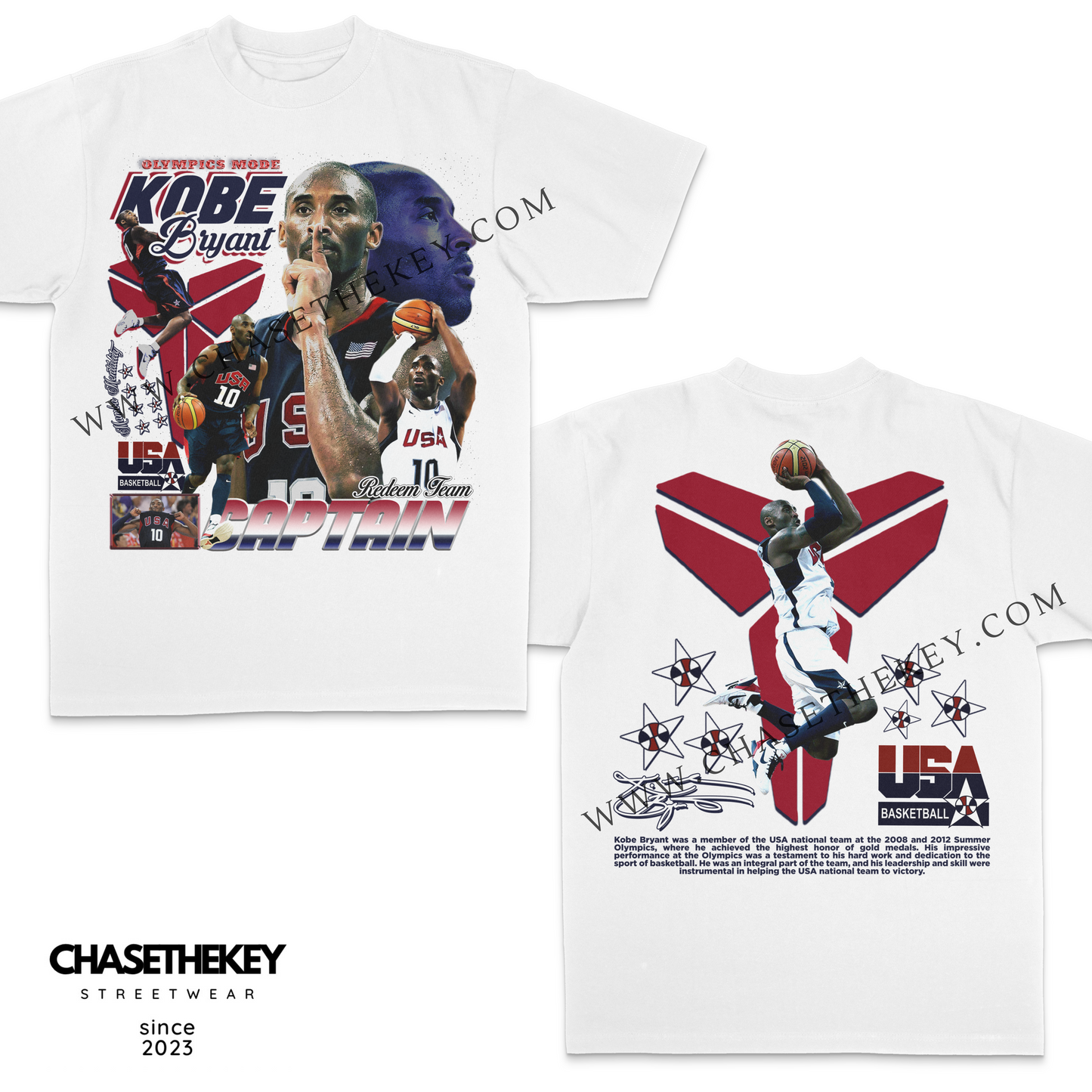 Kobe Bryant USA Basketball Shirt