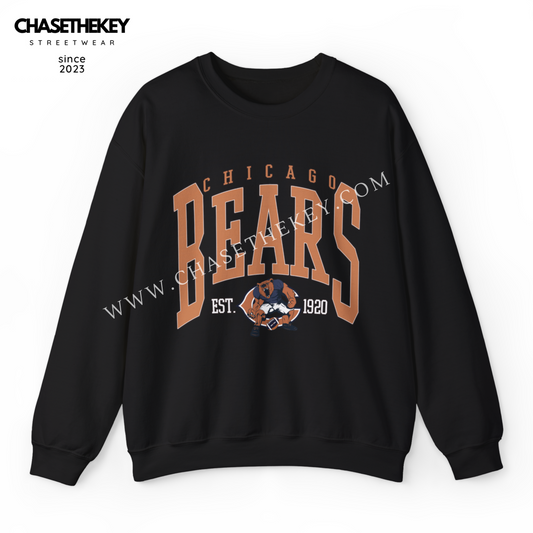 Chicago Bears crewneck sweatshirt for NFL fans