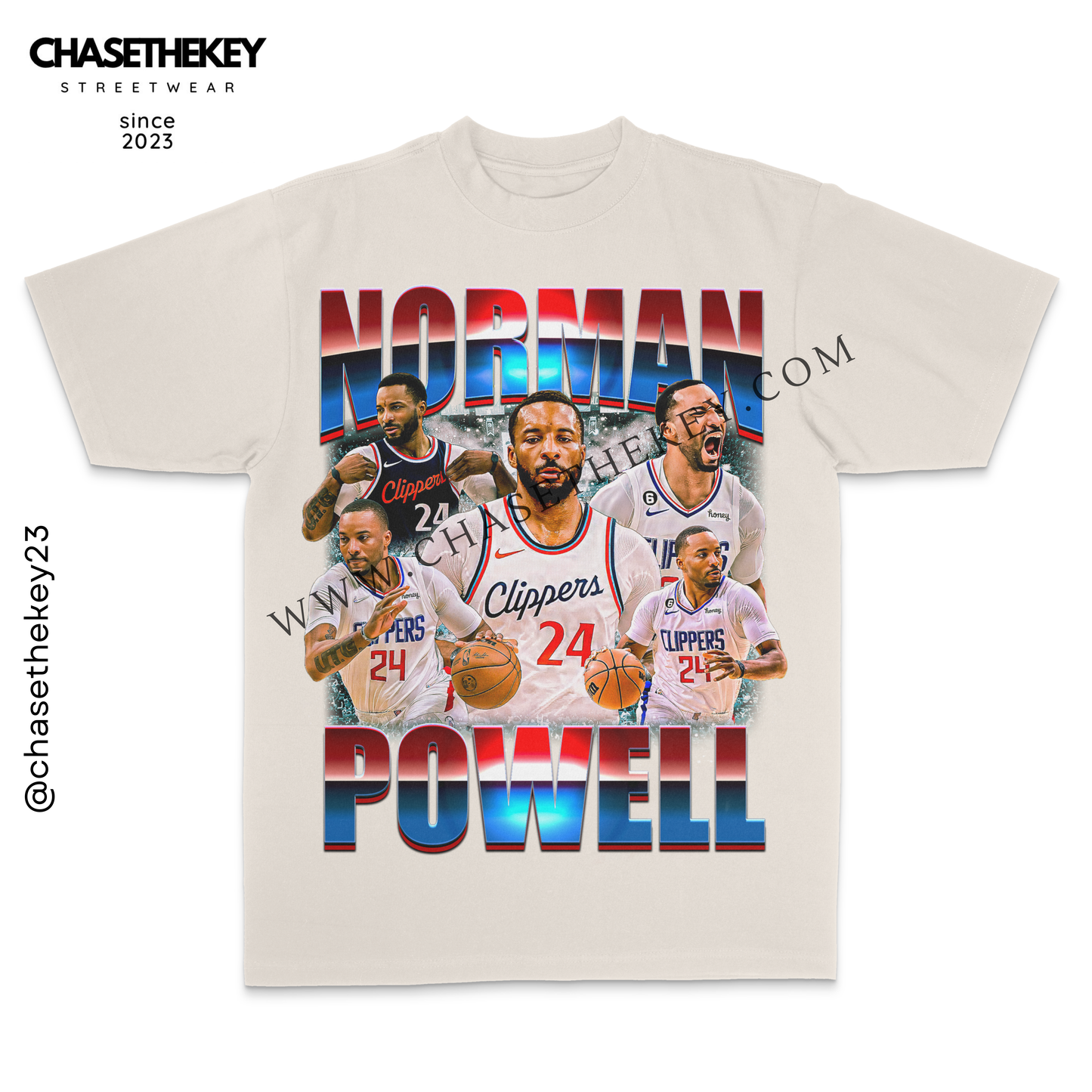 Los Angeles Clippers Norman Powell graphic tee