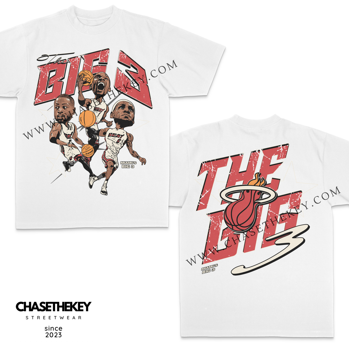 Miami Heat's Big Three T-Shirt