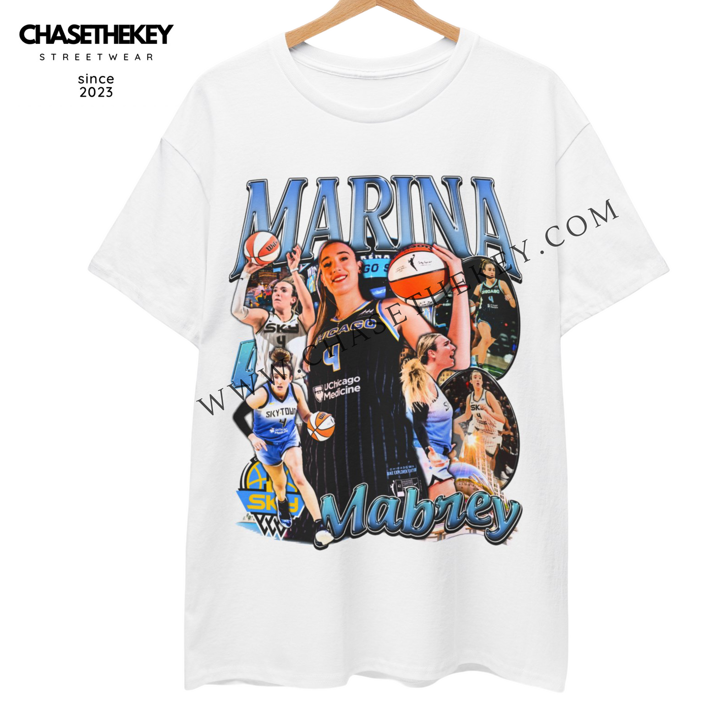 Marina Mabrey Chicago Sky T-shirt for WNBA fans