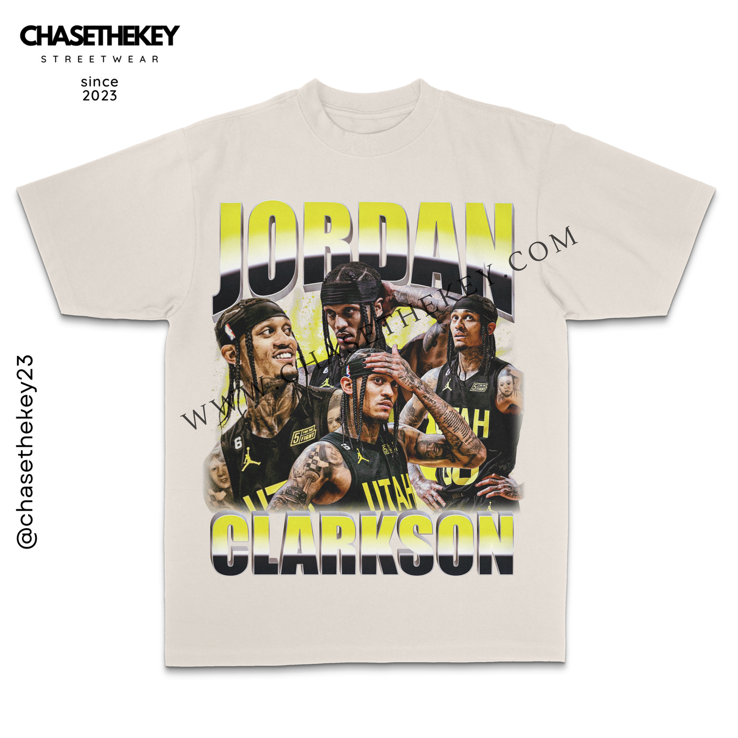 Jordan Clarkson Utah Jazz T-shirt for basketball fans