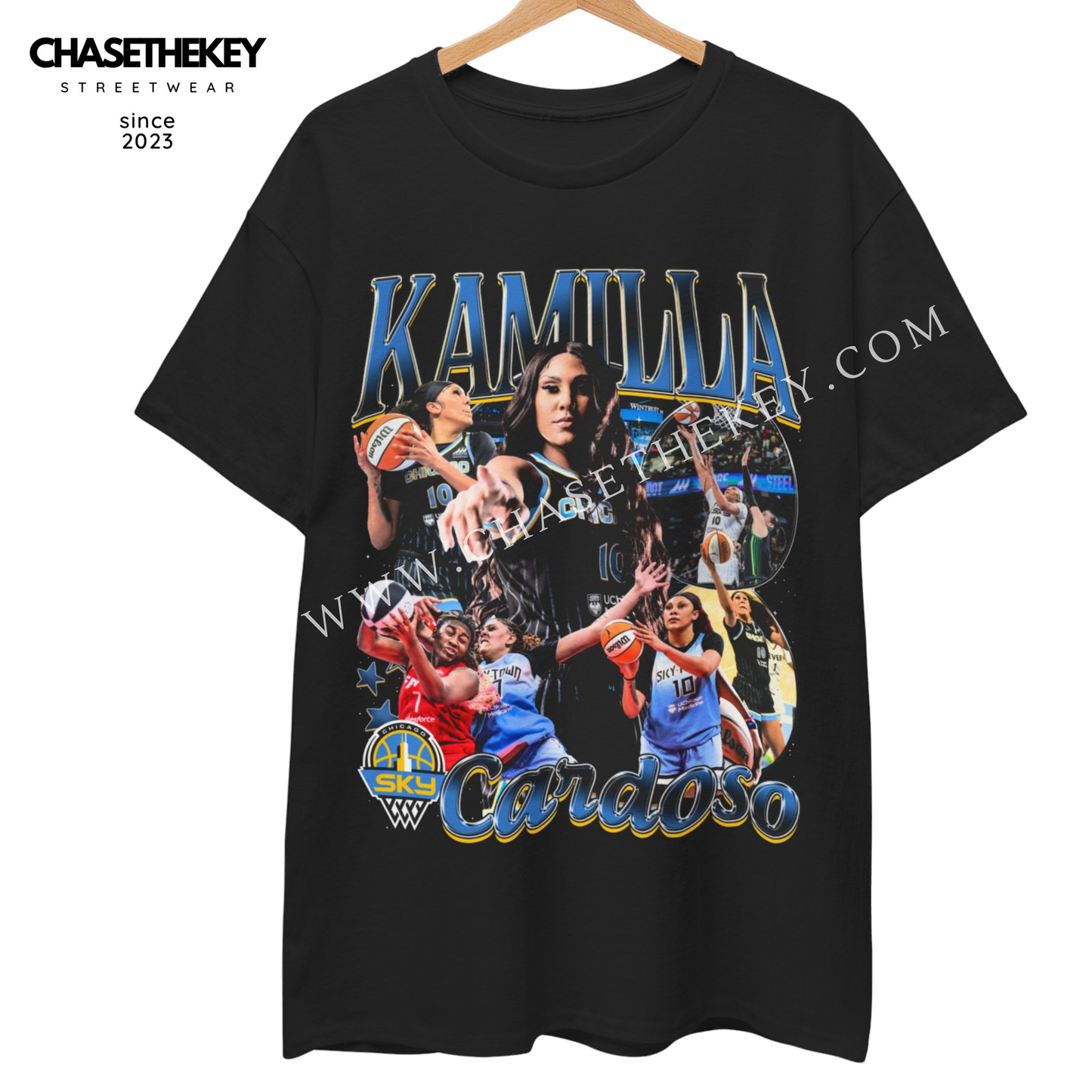 Kamilla Cardoso Chicago Sky T-shirt for WNBA fans