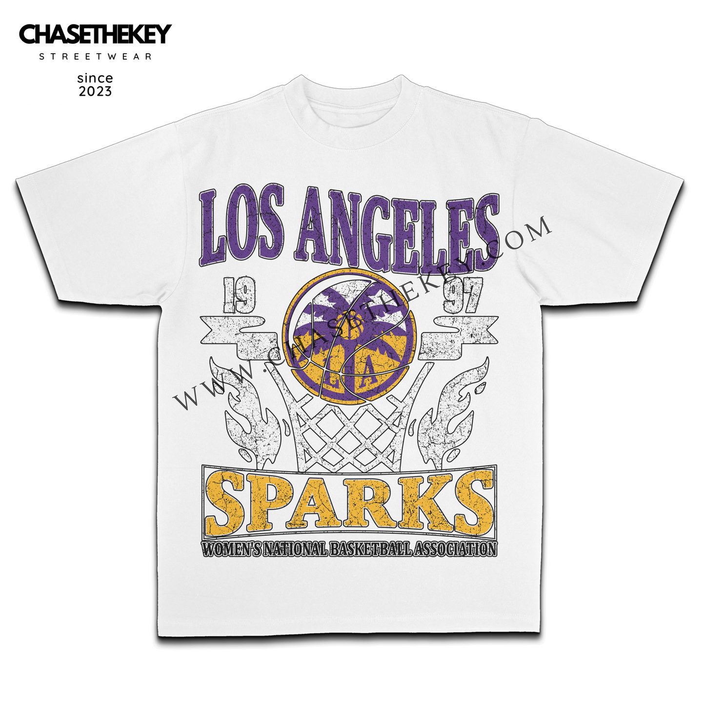 Official Los Angeles Sparks basketball team T-shirt