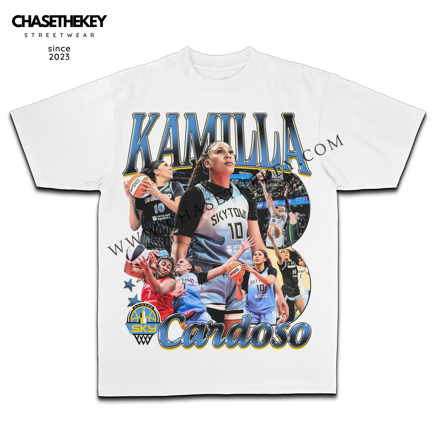 Kamilla Cardoso Chicago Sky T-shirt for WNBA fans