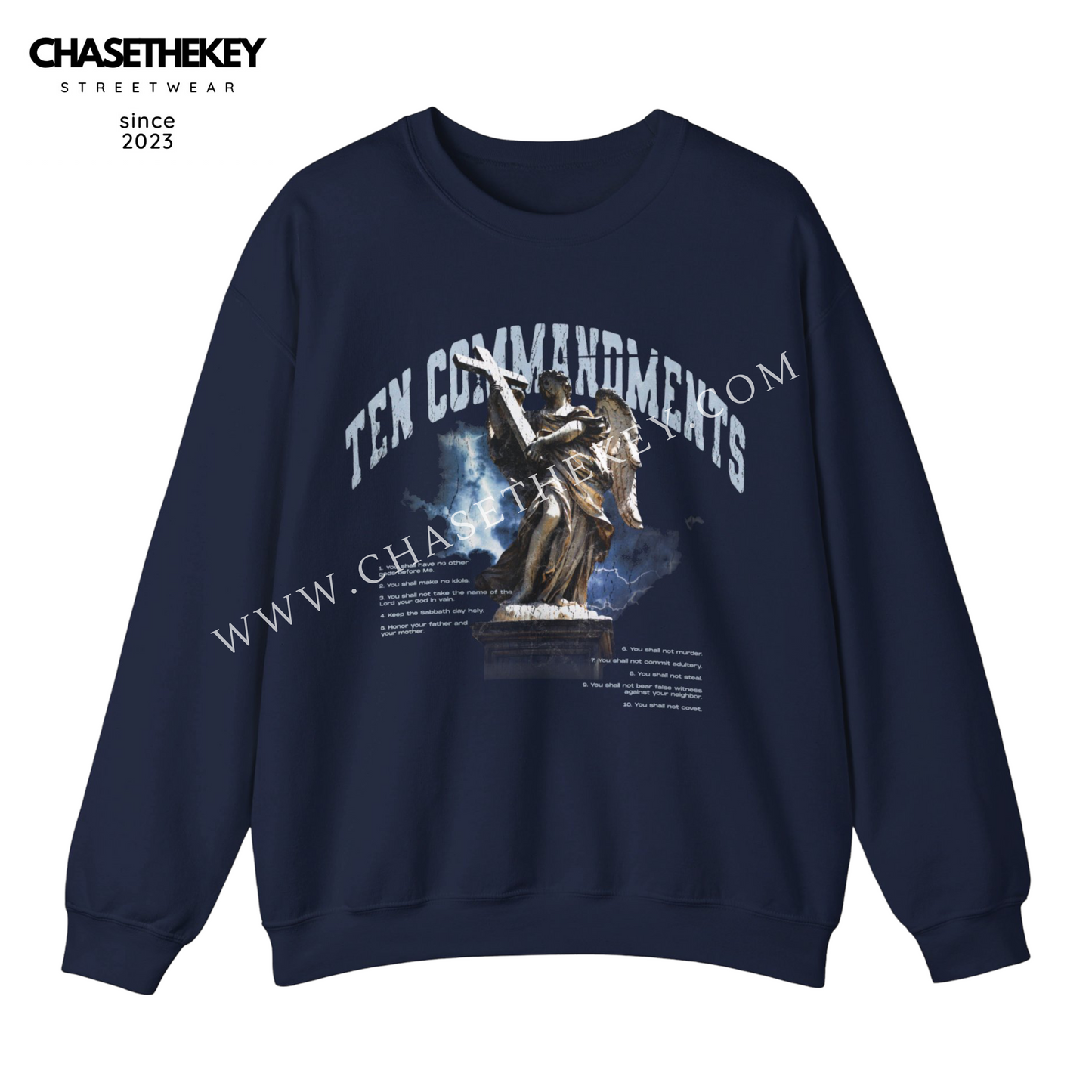 Ten Commandments Crewneck Sweatshirt