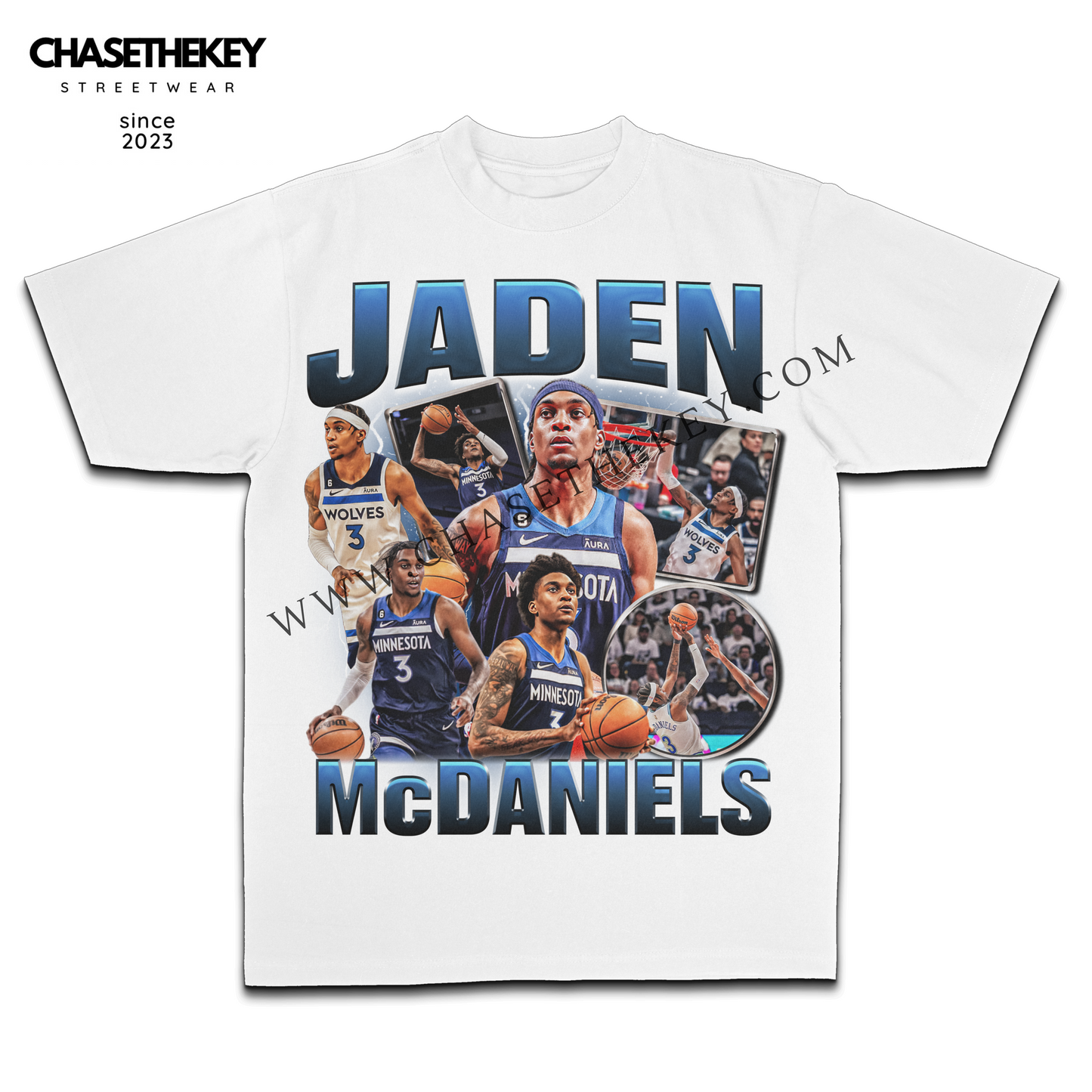 Jaden McDaniels Timberwolves Shirt