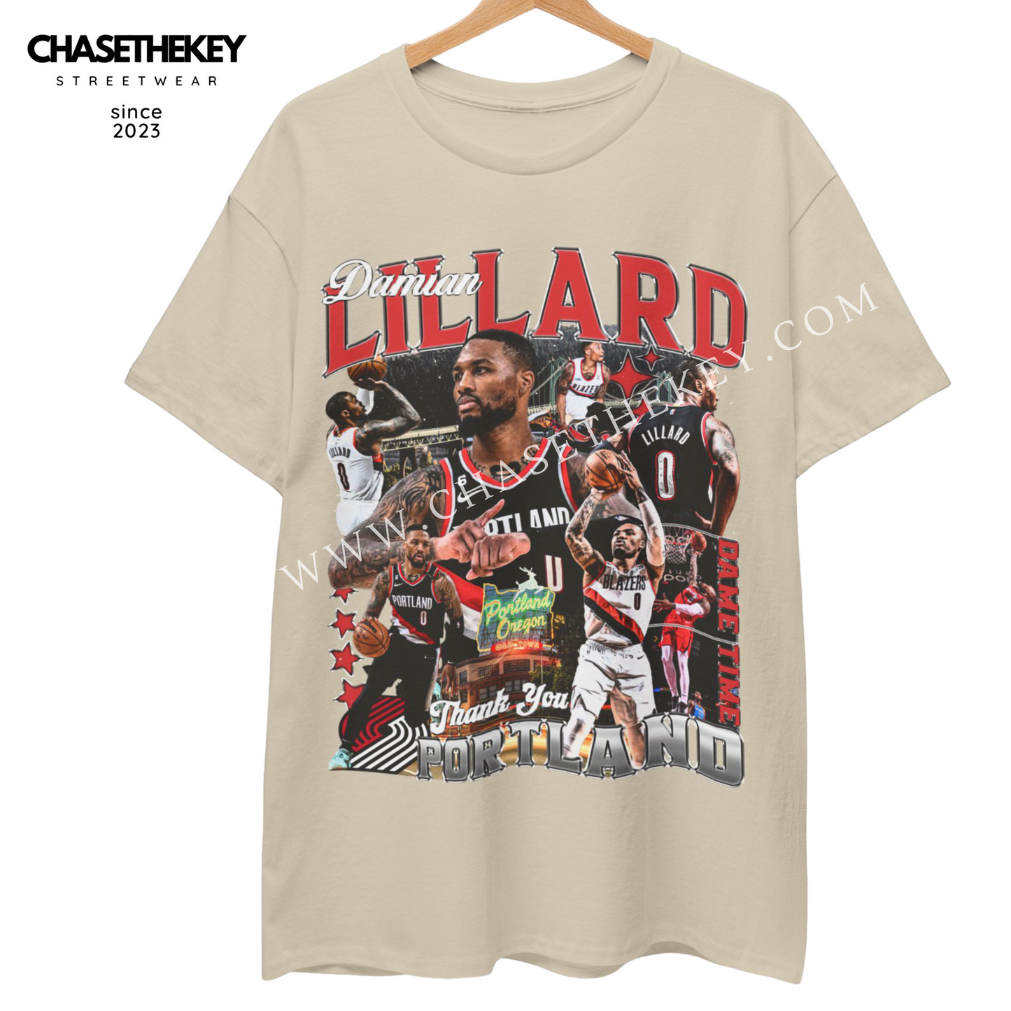 Damian Lillard "Dame Time" Portland Trail Blazers Shirt