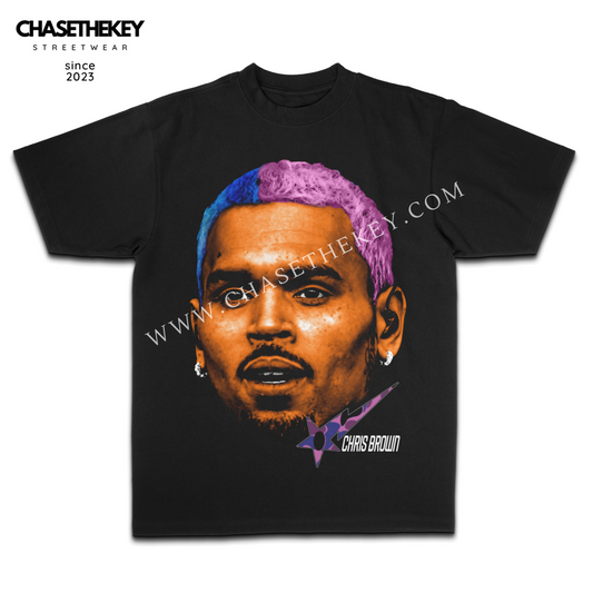 Chris Brown Big Face Shirt